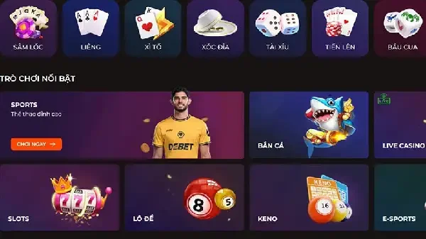 Giao diện mobile khi tham gia App SV88